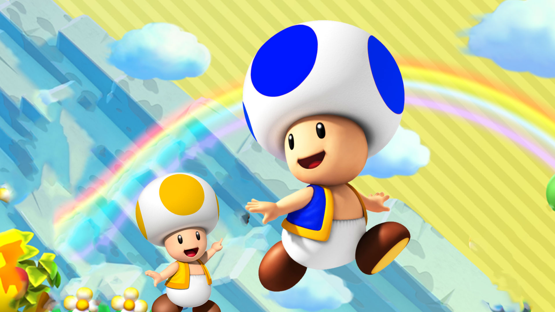 ¡Juega con el Toad azul en New Super Mario Bros. U Deluxe!