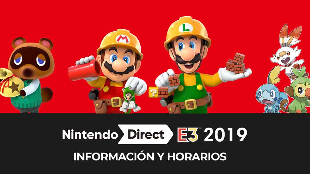 Nintendo Direct anunciado para el E3: información, horarios y eventos