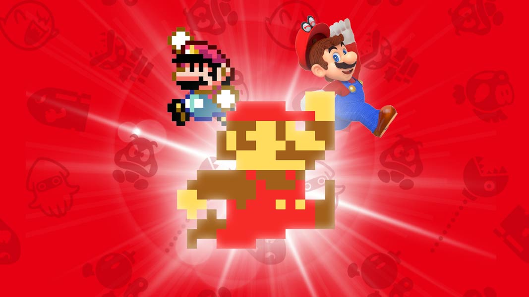 El origen de los saltos de Super Mario
