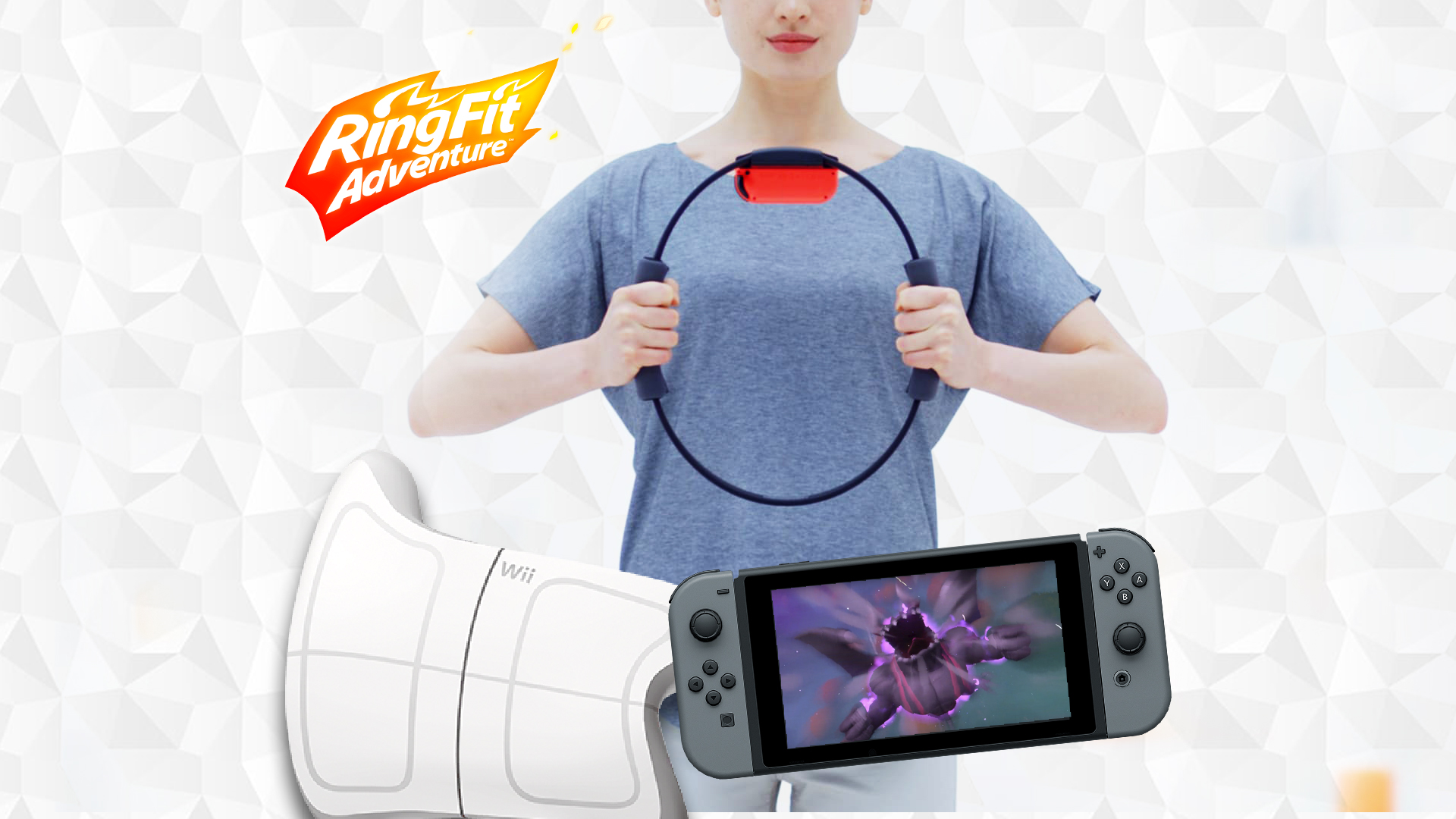 Nintendo anuncia Ring Fit Adventure y nuevos periféricos para Switch
