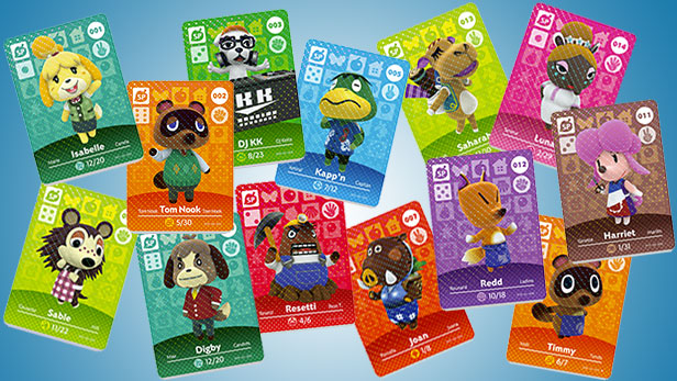 Nintendo reabre la venta de tarjetas amiibo de Animal Crossing