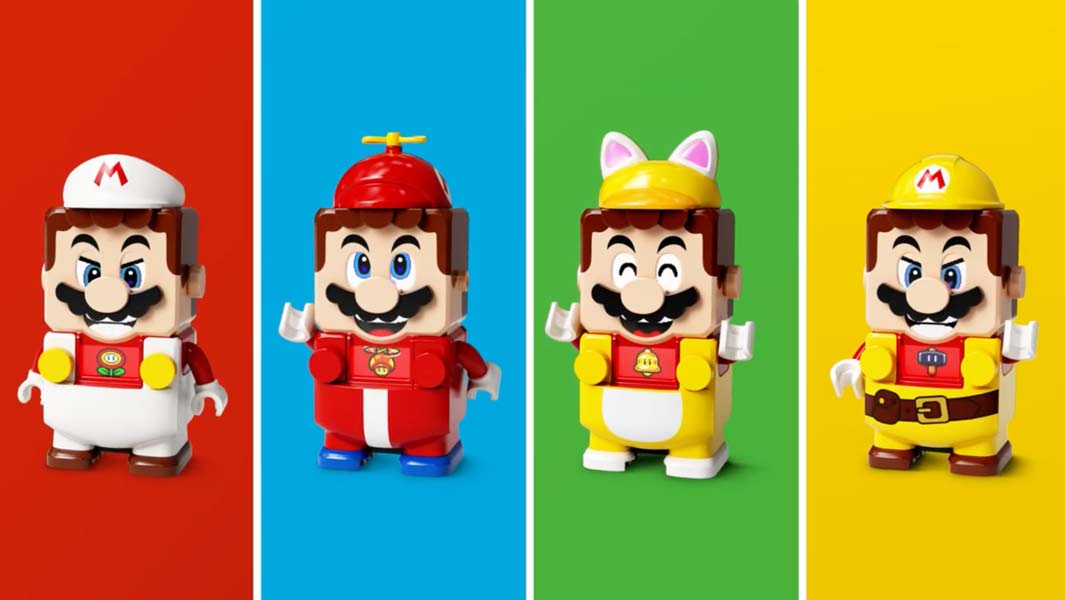 Precio y fecha de los trajes Power-Up de LEGO Super Mario