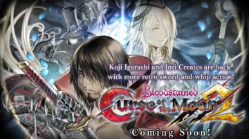 Bloodstained: Curse of the Moon 2 llegará a Nintendo Switch