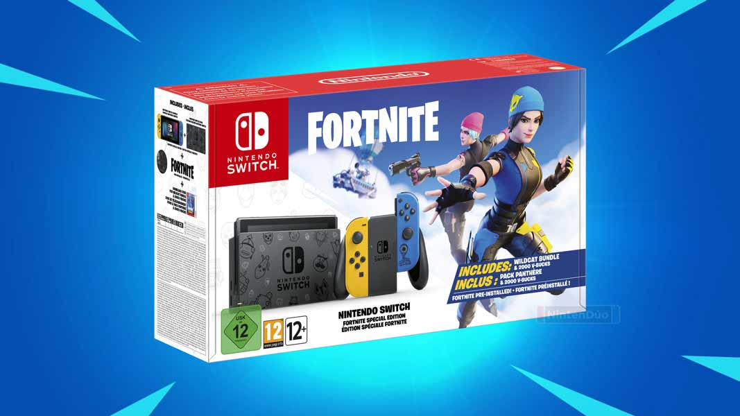 La Nintendo Switch Edición Fortnite se presenta oficialmente