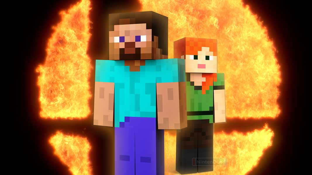 Steve de Minecraft se une a Super Smash Bros Ultimate como DLC