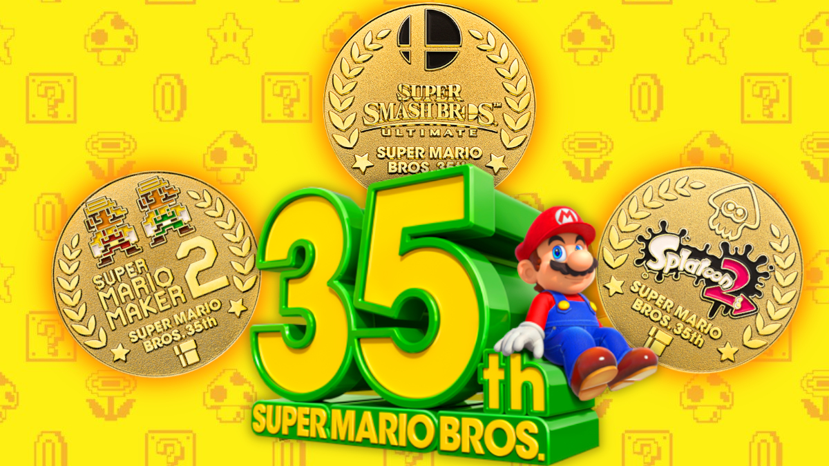 Consigue estas medallas conmemorativas de Mario superando los desafíos de Nintendo