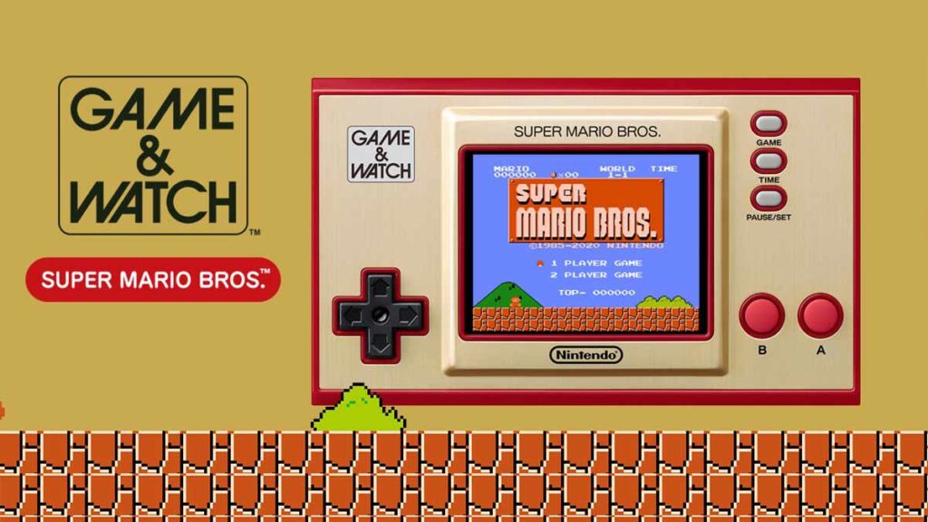 Game and watch de super mario