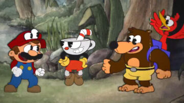 Alucina con los personajes de Smash Bros al estilo Cuphead