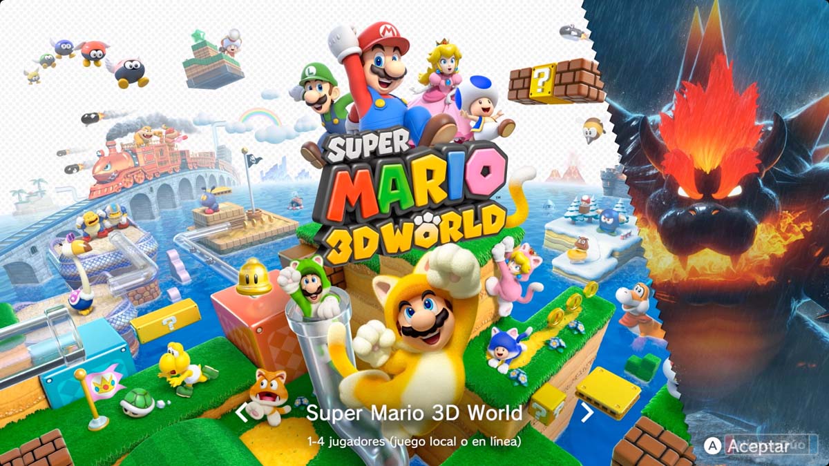 Super Mario 3D World es el juego físico más vendido de 2021