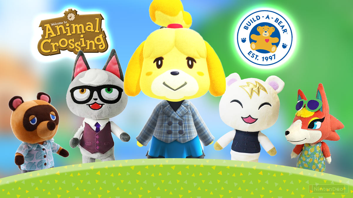 Podremos crear peluches oficiales de Animal Crossing