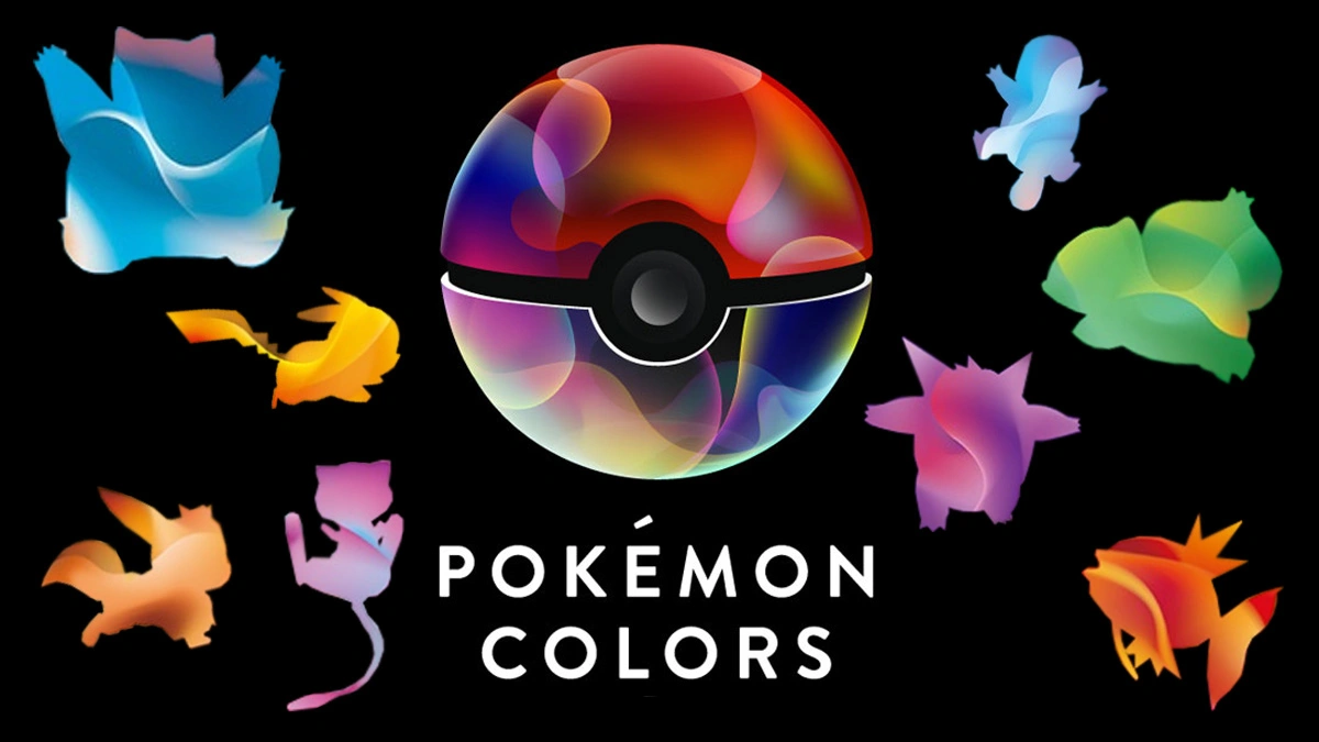 Pokémon Colors: una colorida exposición en Japón
