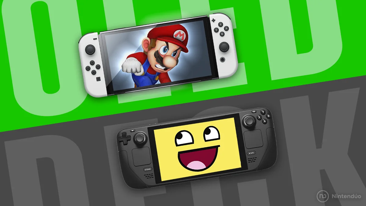 10 cosas en las que Nintendo Switch OLED es mejor a Steam Deck