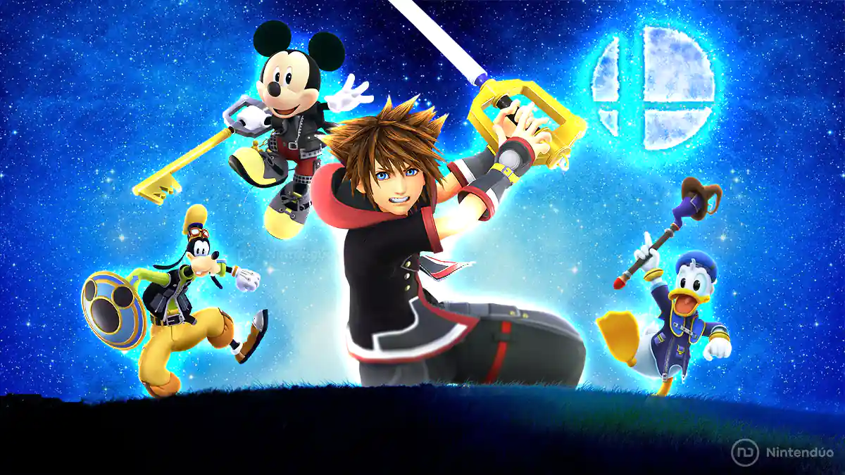 Sora de Kingdom Hearts podría llegar a Smash Bros Ultimate