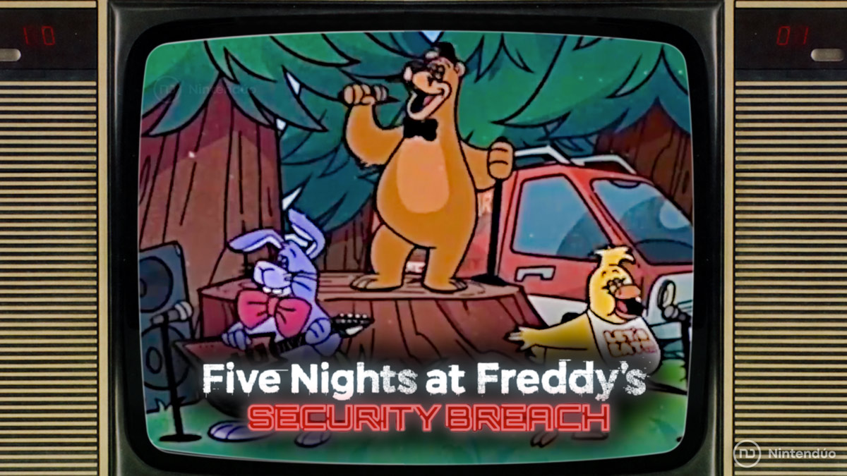 Freddy &#038; Friends: una animación oficial de FNAF: Security Breach