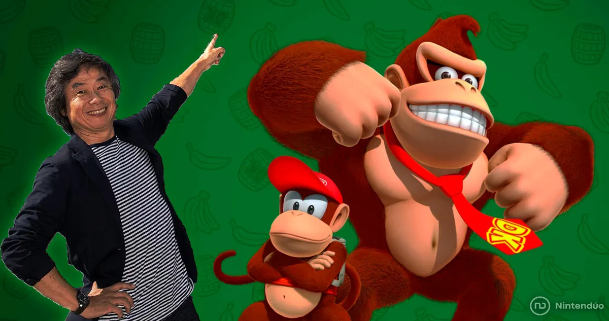 Donkey Kong aprendió a soplar gracias a Shigeru Miyamoto
