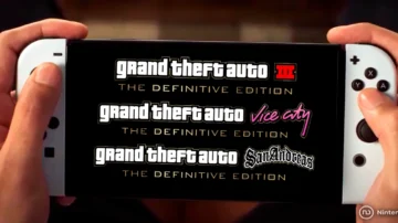 GTA Remastered Trilogy anunciado para Nintendo Switch