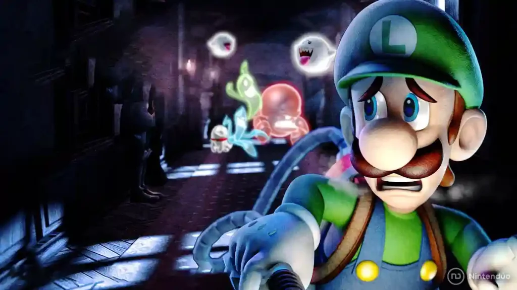 Luigi's Mansion película de super mario luigi