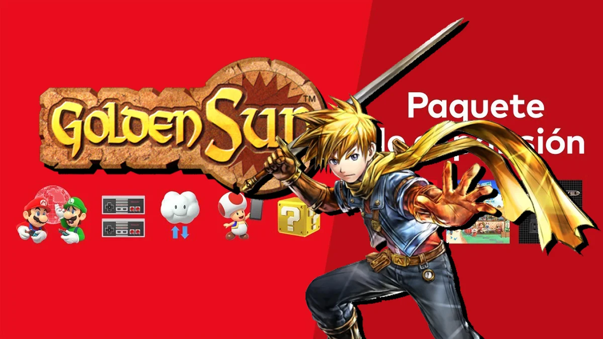 Golden Sun aparece en un texto de Nintendo Switch Online