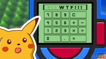 La calculadora de Pokémon Diamante y Perla suspende en matemáticas