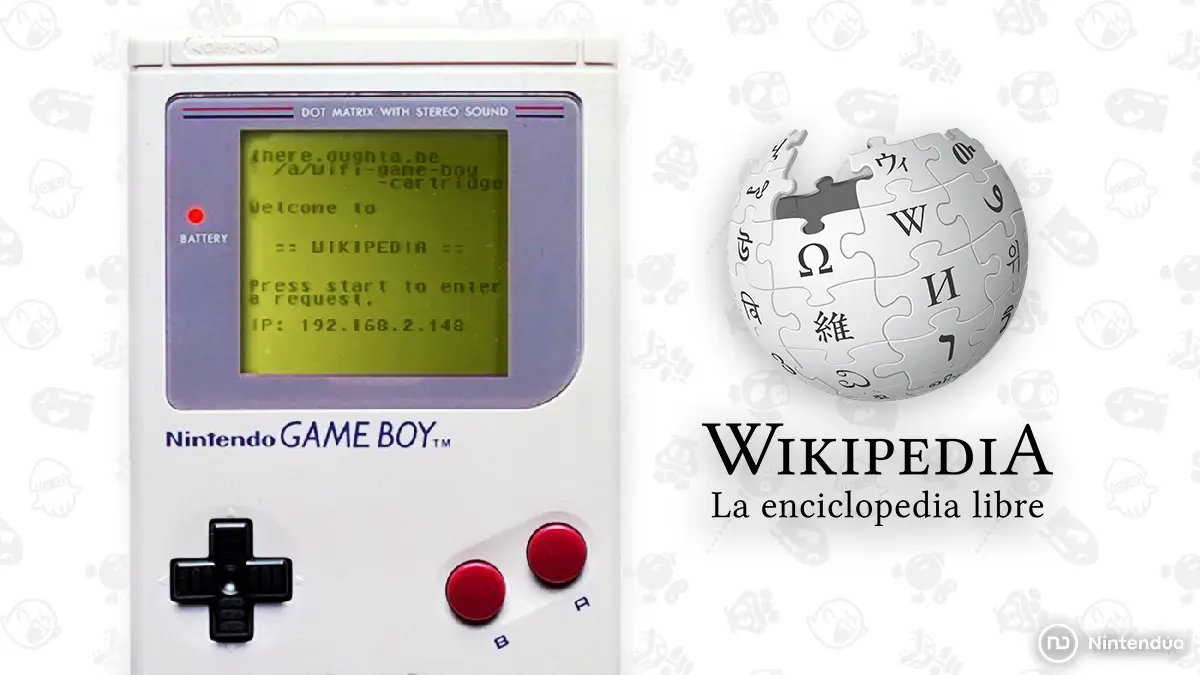 La Wikipedia se hace posible en Game Boy con este cartucho