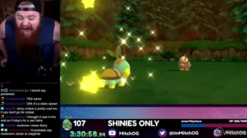 Doble shiny en un directo de Pokémon Diamante y Perla