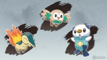 Dónde conseguir los iniciales en Leyendas Pokémon: Arceus: Rowlet, Cyndaquil y Oshawott