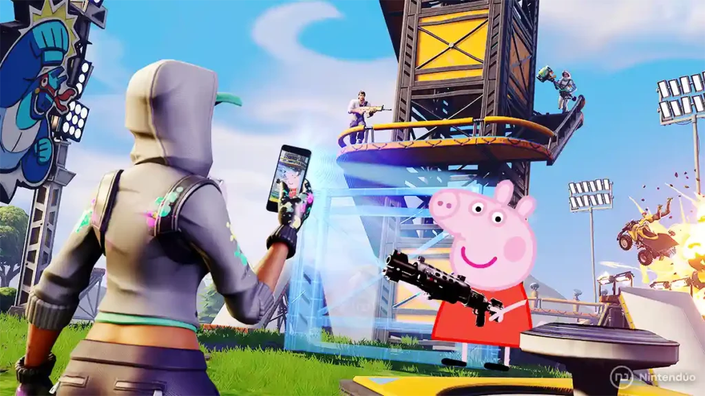 peppa pig fortnite