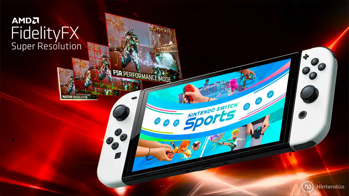Nintendo Switch Sports usará la tecnología AMD Super Resolution