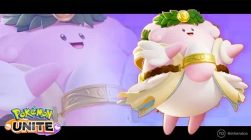 Blissey Sagrada llega a Pokémon UNITE