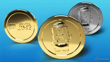 Nintendo regala una exclusiva moneda de LEGO Super Mario