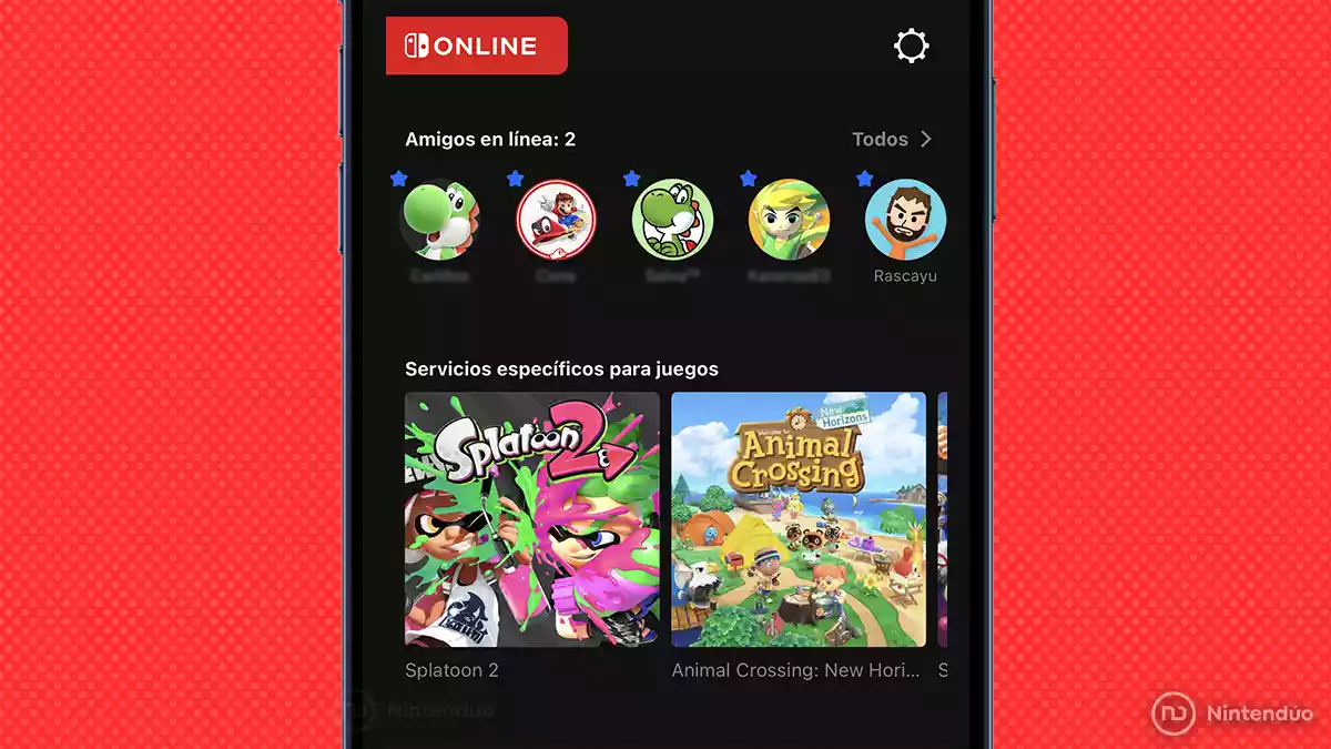 App de Nintendo Switch Online 2.0: Amigos y nuevo diseño