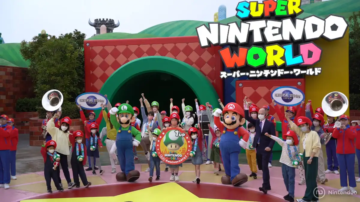 El primer aniversario de Super Nintendo World se celebra en Japón