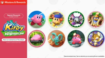 Nuevos iconos de Kirby llegan a Nintendo Switch Online