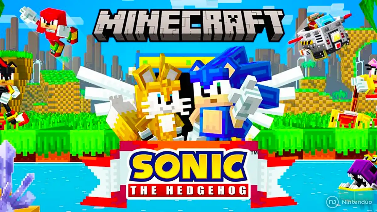 Actualización de Minecraft Sonic trae novedades de la película