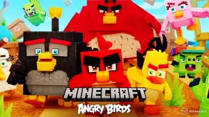 DLC de Angry Birds en Minecraft