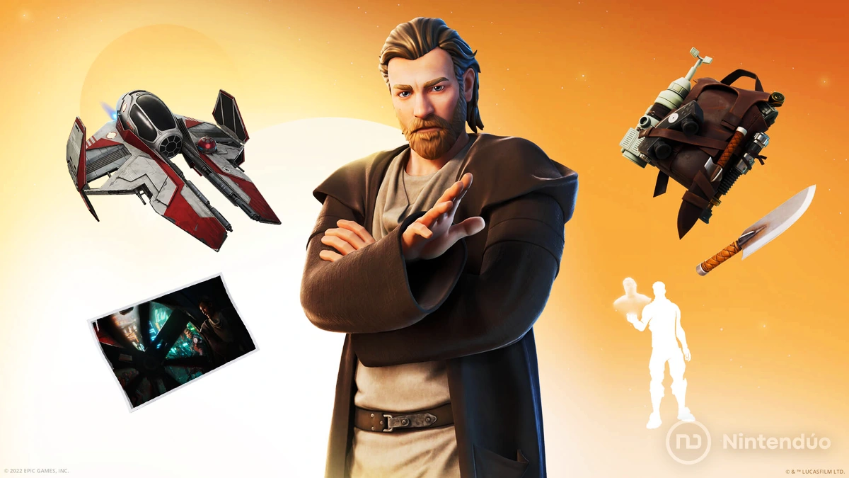 La skin de Obi-Wan Kenobi (Star Wars) llega a Fortnite