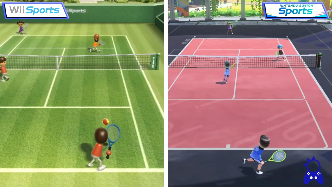Increíble comparativa entre Wii Sports y Nintendo Switch Sports