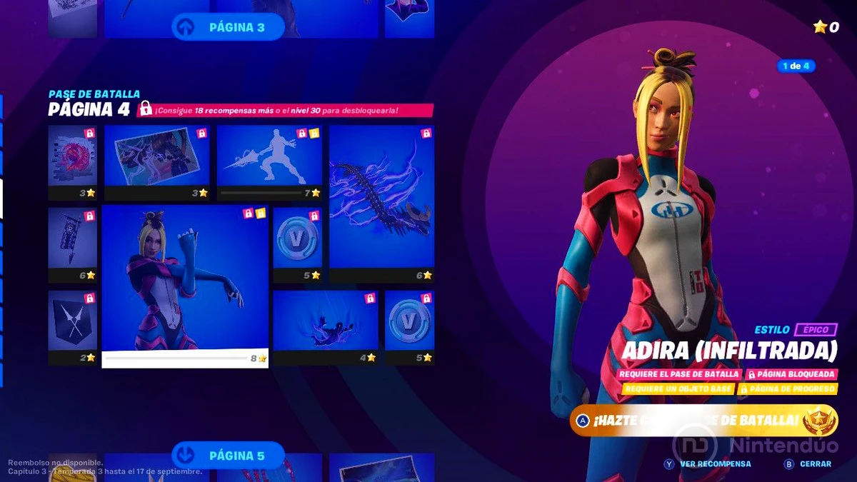 Fortnite Pase de Batalla Buena Onda Pagina 4
