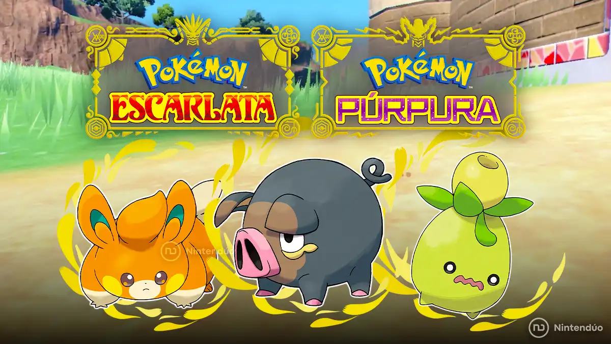 NUEVOS POKÉMON Y COMBINACIONES DE TIPOS EN POKÉMON ESCARLATA Y PÚRPURA 