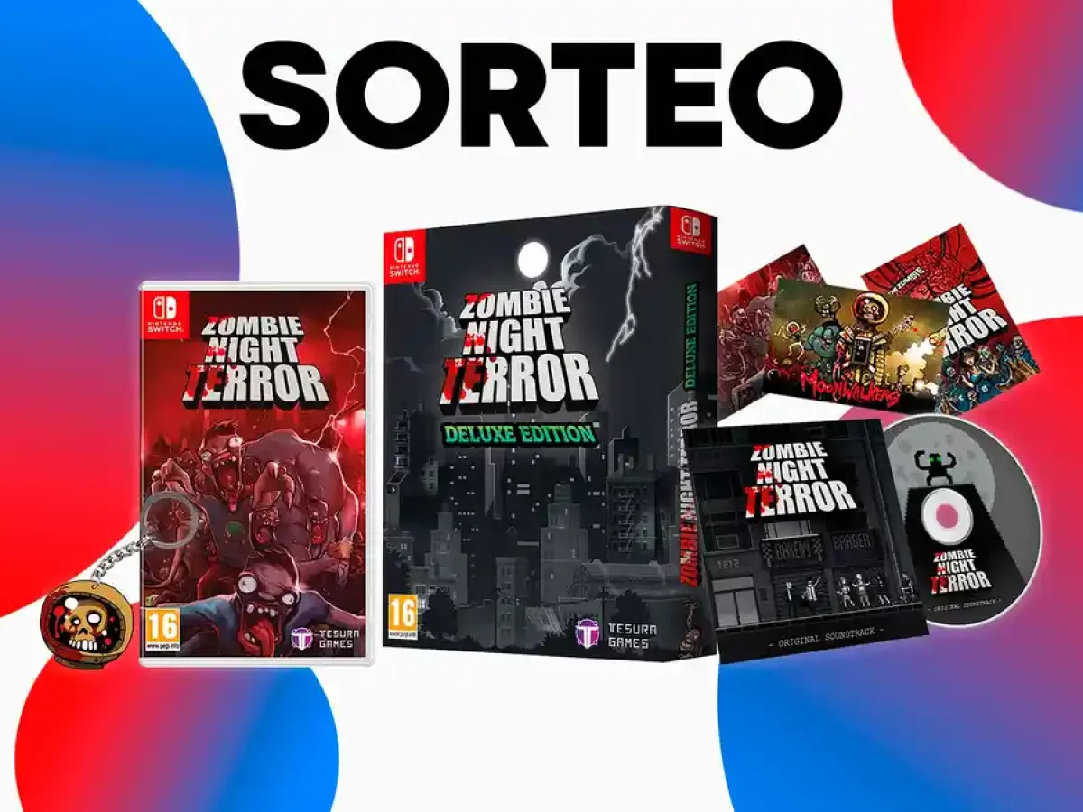 Sorteo de una Edición Deluxe de Zombie Night Terror para Switch!