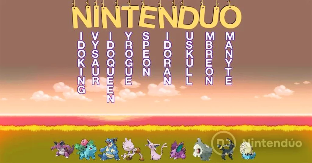 Web Equipo Pokémon Nombre