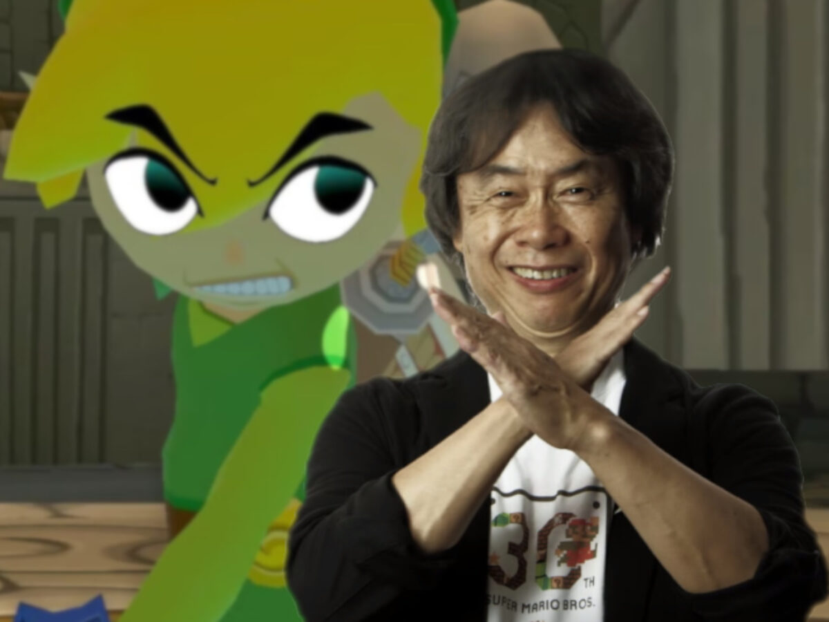 Shigeru Miyamoto literally cringed when first shown 'Wind Waker