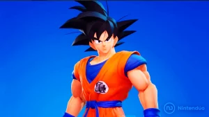 Goku en Dragon Ball x Fortnite