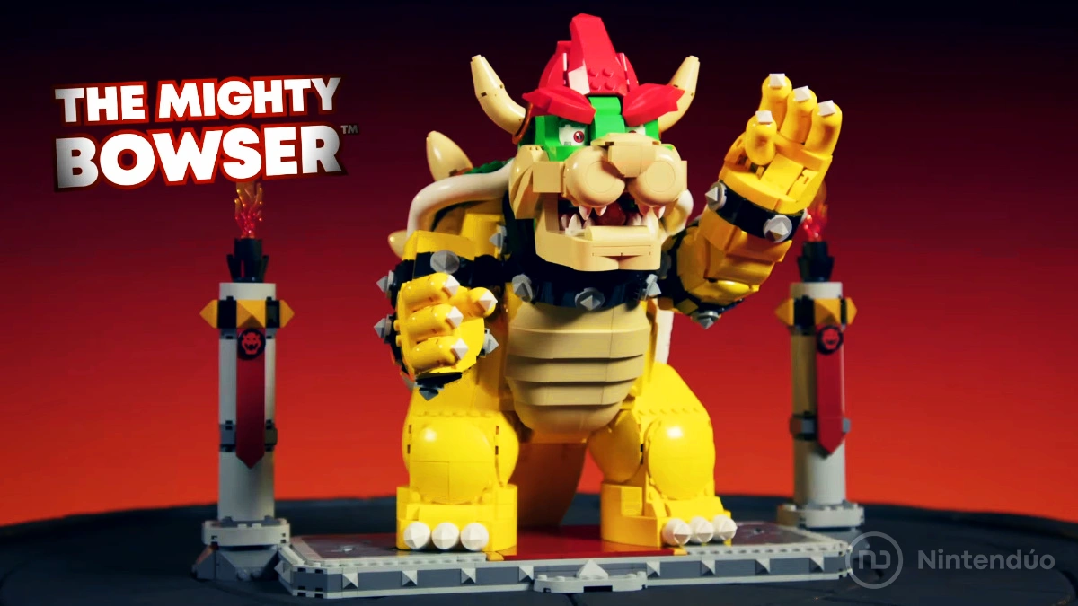 LEGO Bowser llega en octubre a LEGO Super Mario: imágenes y detalles