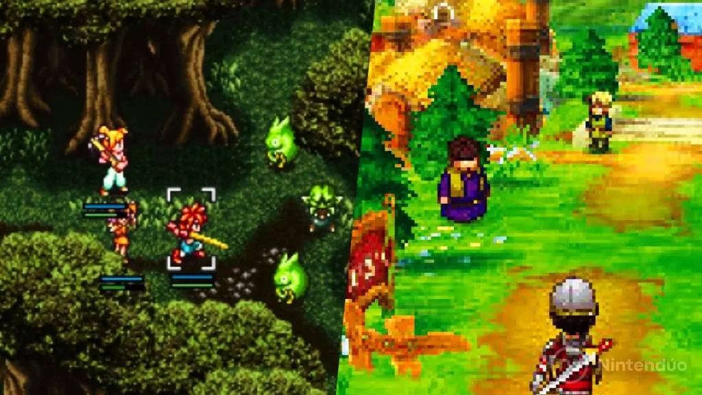 Chrono Trigger Dragon Quest IX - Mejores Juegos Nintendo DS