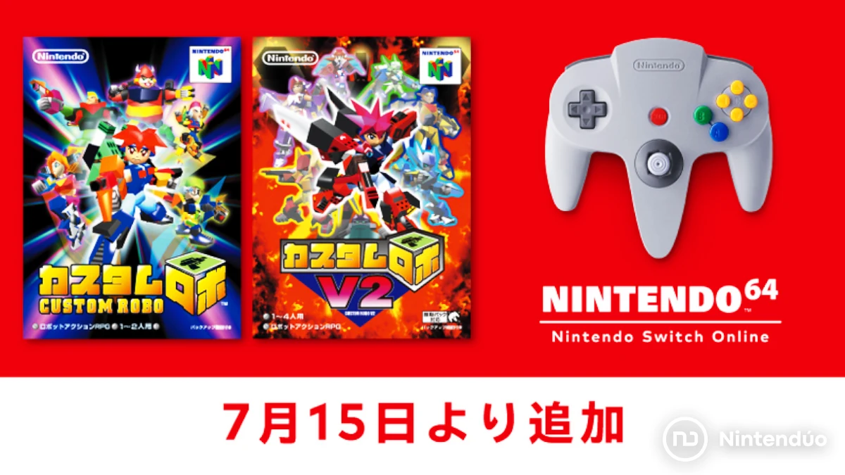 2 juegos de Nintendo 64 llegan a Switch Online en julio solo en Japón