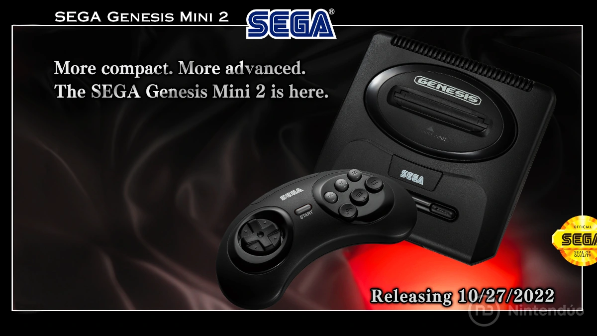 SEGA Genesis Mini 2 llega a Occidente: Fecha de lanzamiento y juegos