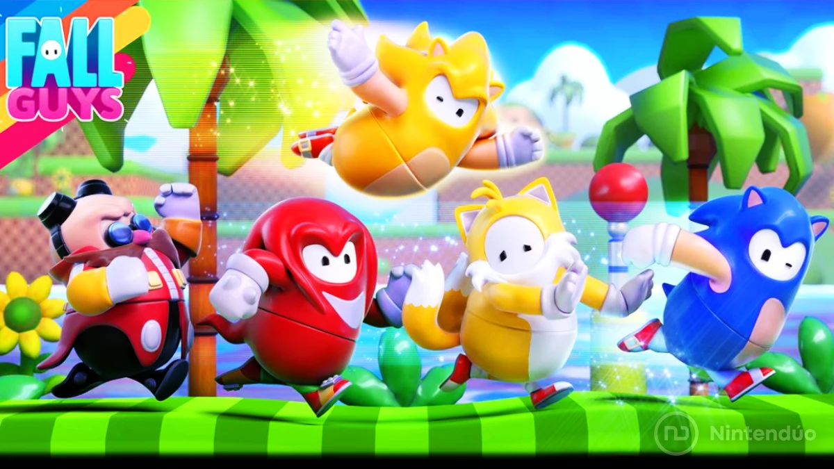 Fall Guys anuncia el evento de Sonic con nuevas skins sorpresas