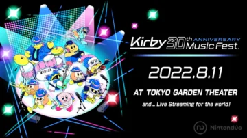 Aquí puedes ver el Concierto del 30 Aniversario de Kirby gratis