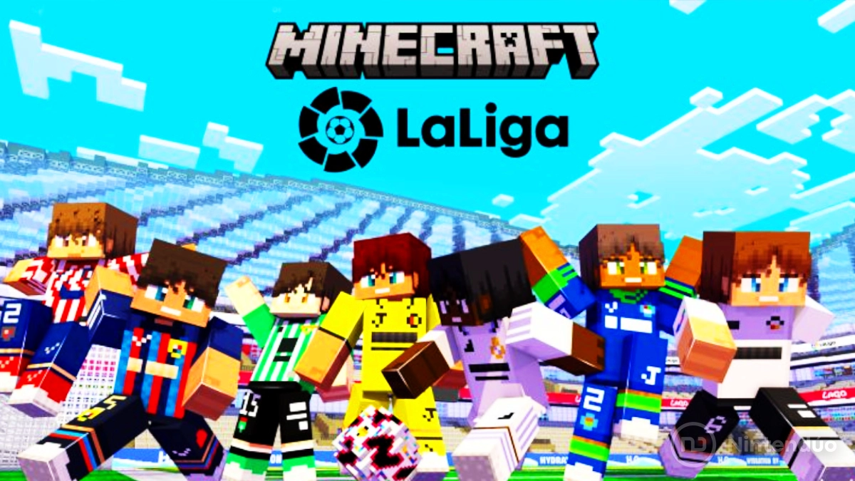 Las equipaciones de fútbol de LaLiga llegan a Minecraft